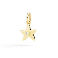 Charm Dodo Donna Universe in Oro giallo Diamante DMC5017_STARX_DB09G